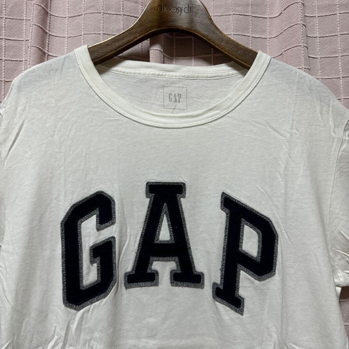 美品 GAP ホワイト 半袖Tシャツ S と拍卖