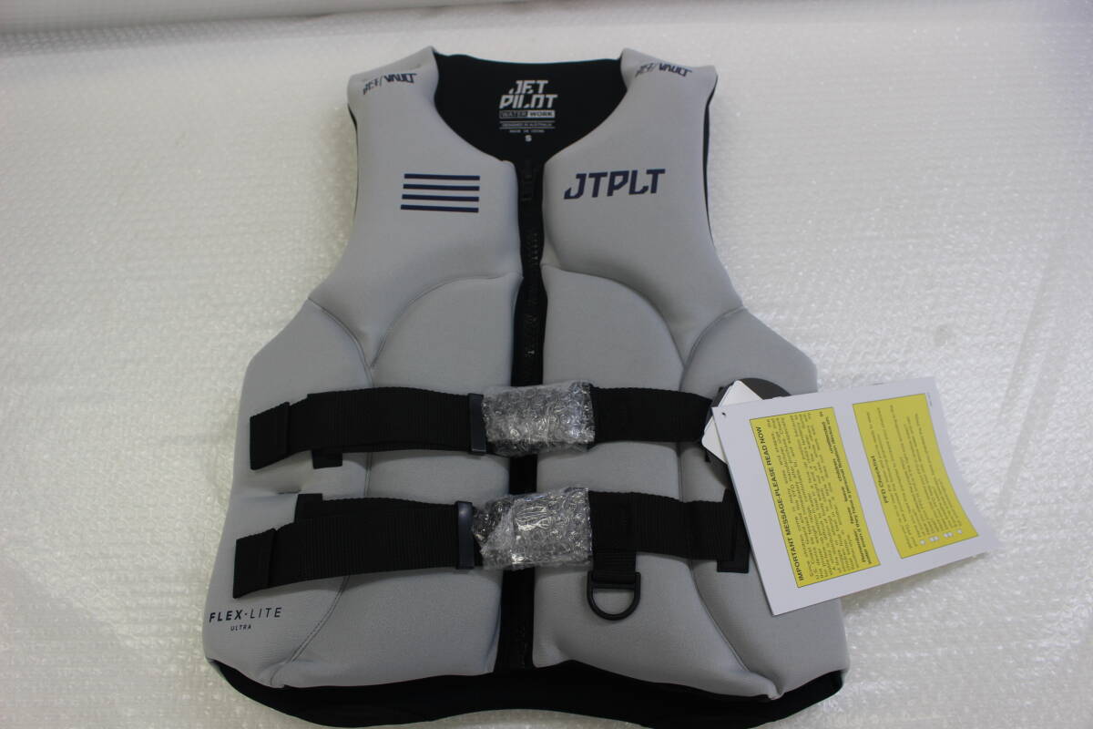 ★JETPILOT RXボルト F/E ネオCGAベスト グレー S RXVAULT拍卖