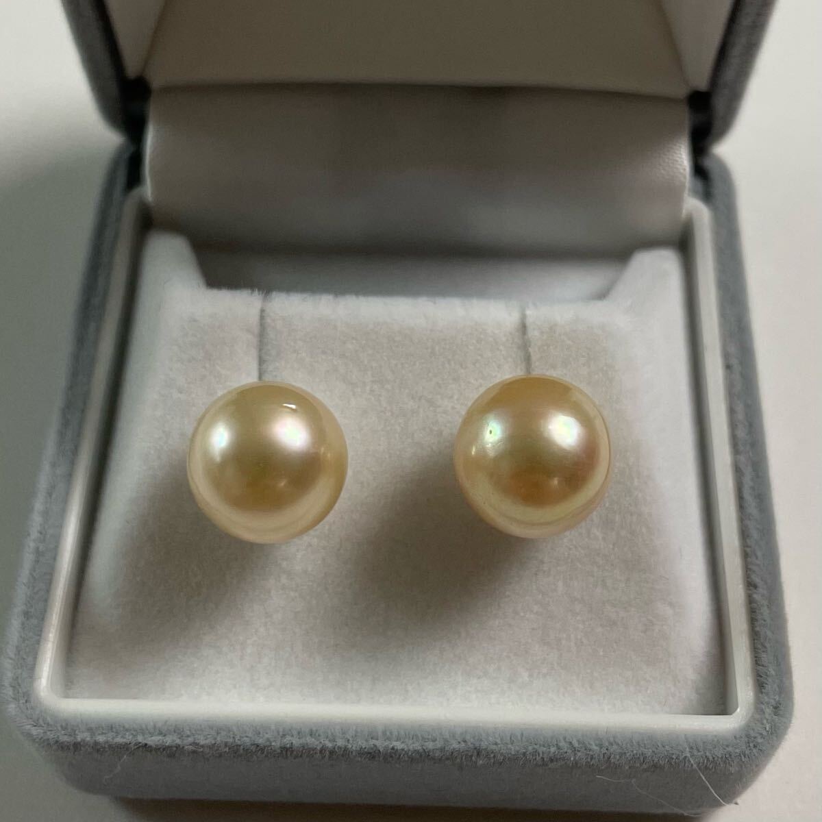 14K 南洋パールピアス拍卖