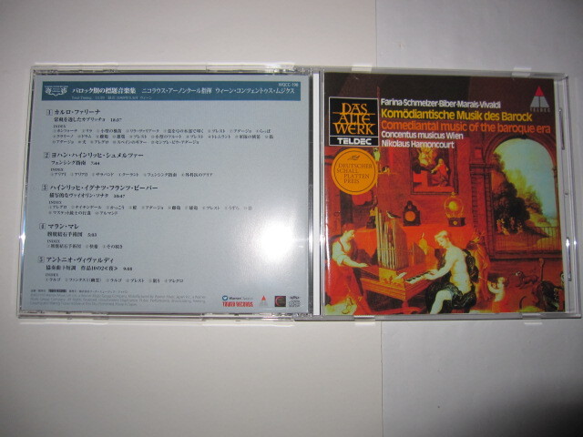 バロック期の標題音楽集/マレ:膀胱結石手術図他 ニコラウス・アーノンクール,ウィーン・コンツェントゥス・ムジクス TELDEC拍卖