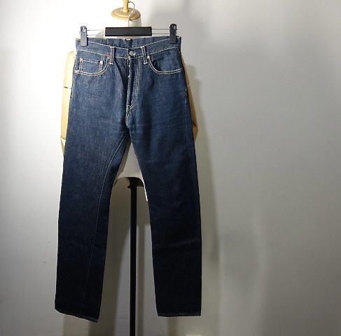 TK 希少 タブロイドニュース tabloid news 濃紺インディゴ XXモデル 801 デニムパンツ ジーンズ拍卖