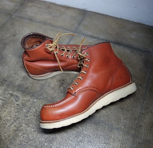 TK 良品 米国製 13年 レッドウィング 8875 モックトゥブーツ USA製 7 1/2 E拍卖