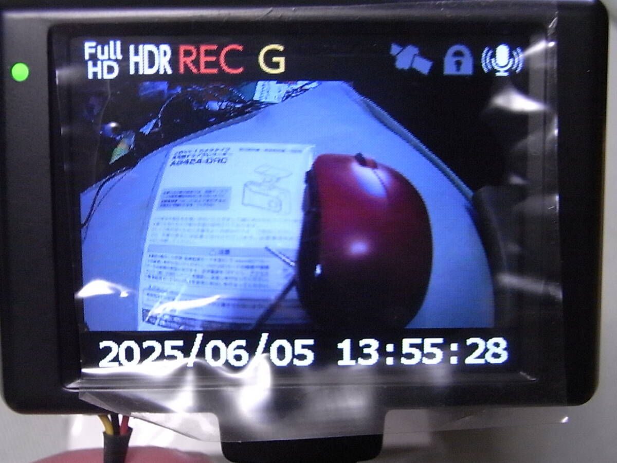 Elut エルト 汎用 ドライブレコーダー ドラレコ 1カメ 200万画素 日本製 AG424-DRC 中古拍卖