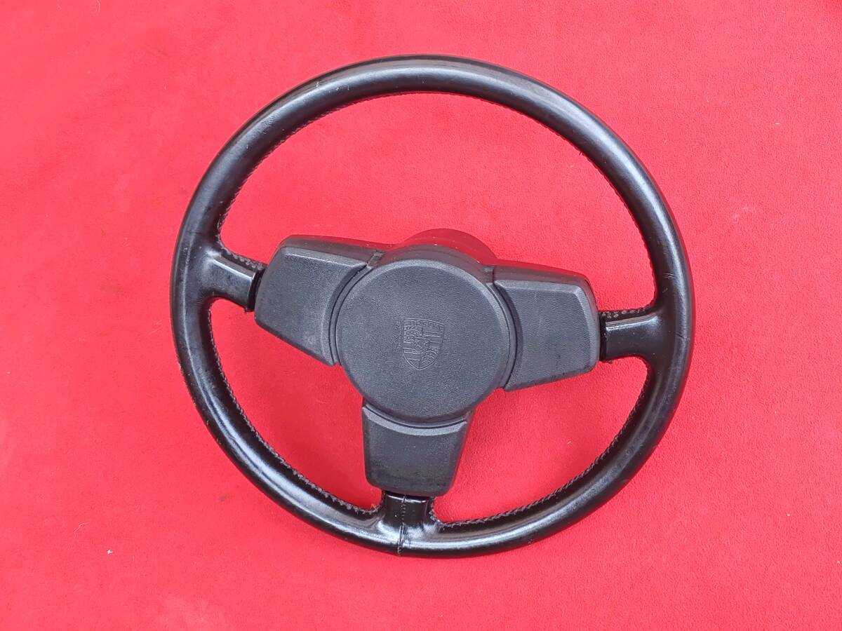Porsche911 ポルシェ911 930 74カレラ ステアリングホイール ハンドル 38cm ジャンク拍卖
