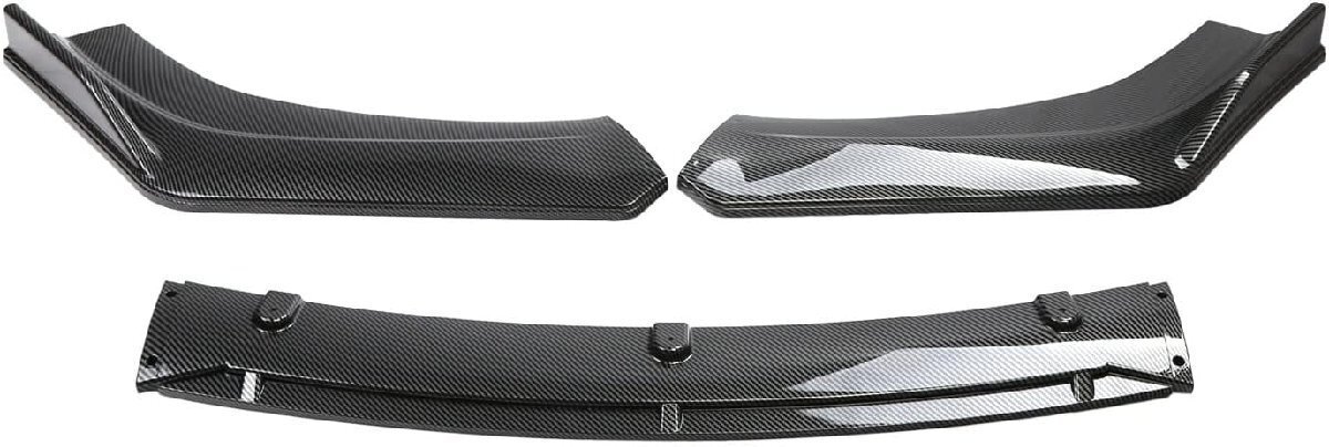 トヨタ プリウス 30系 ZVW30 ZVW35 適用 フロント バンパー リップ スポイラー バンパースポイラー 3分割式 フロントバンパースポイラー カ拍卖