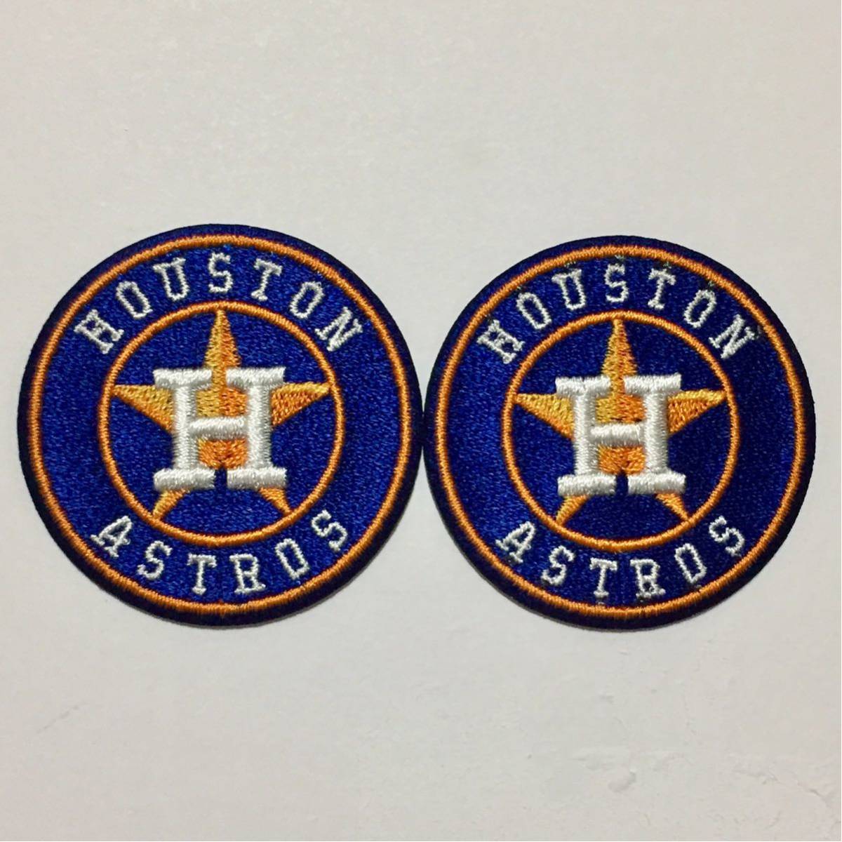 MLB ヒューストン アストロズ ミニサイズ ワッペン (約5cm) 2枚セット拍卖