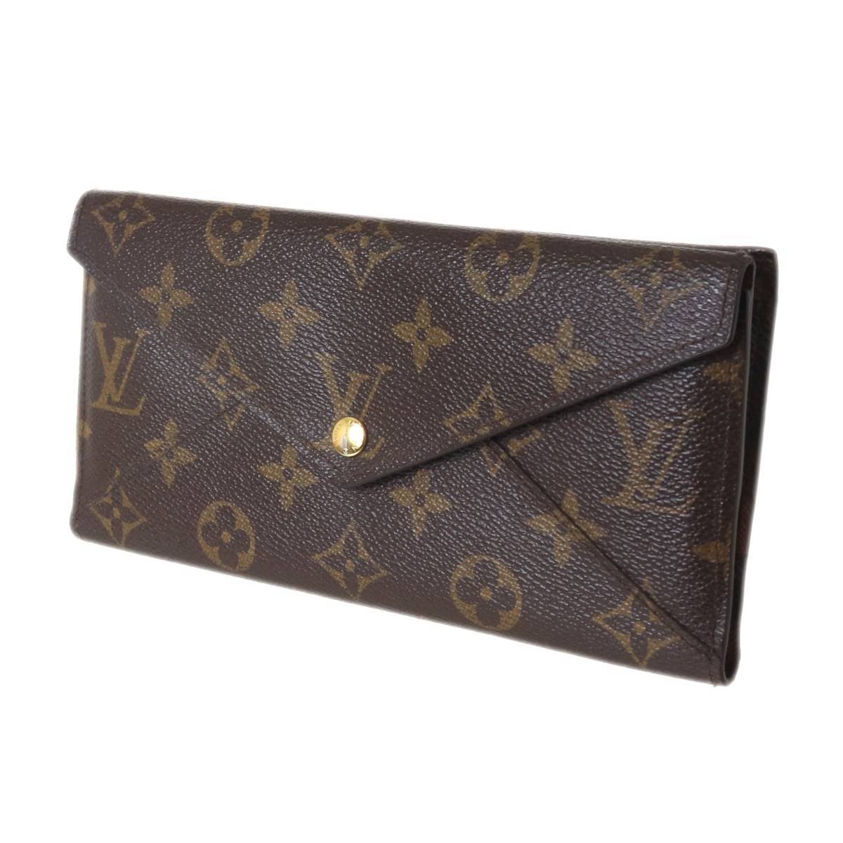 LOUIS VUITTON/ルイヴィトン ポルトフォイユ・オリガミロン モノグラム M40487 TR4101 保存袋、専用箱 NO Bランク拍卖