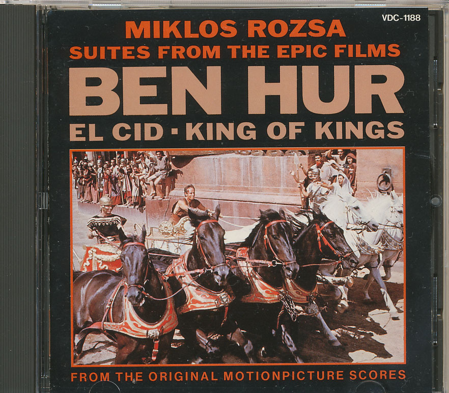 CD ベン・ハー ミクロス・ローザ 3部作拍卖