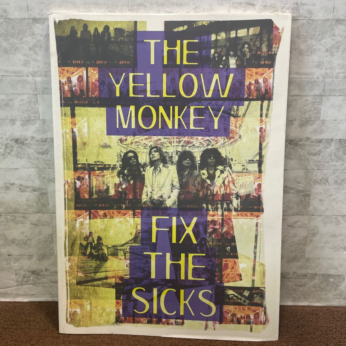 G02●THE YELLOW MONKEY FIX THE SICKS イエモン ツアーパンフレット 吉井和哉 ライブ 1997年 ザイエローモンキー 250623拍卖