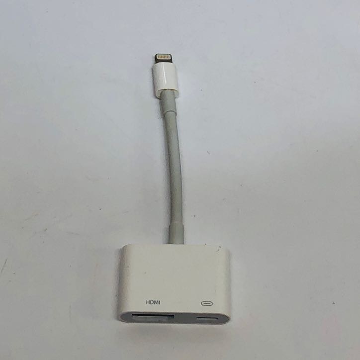 ●動作品 アップル A1438 AVアダプタ Apple Lightning Digital ライトニング HDMI変換アダプタ N981拍卖