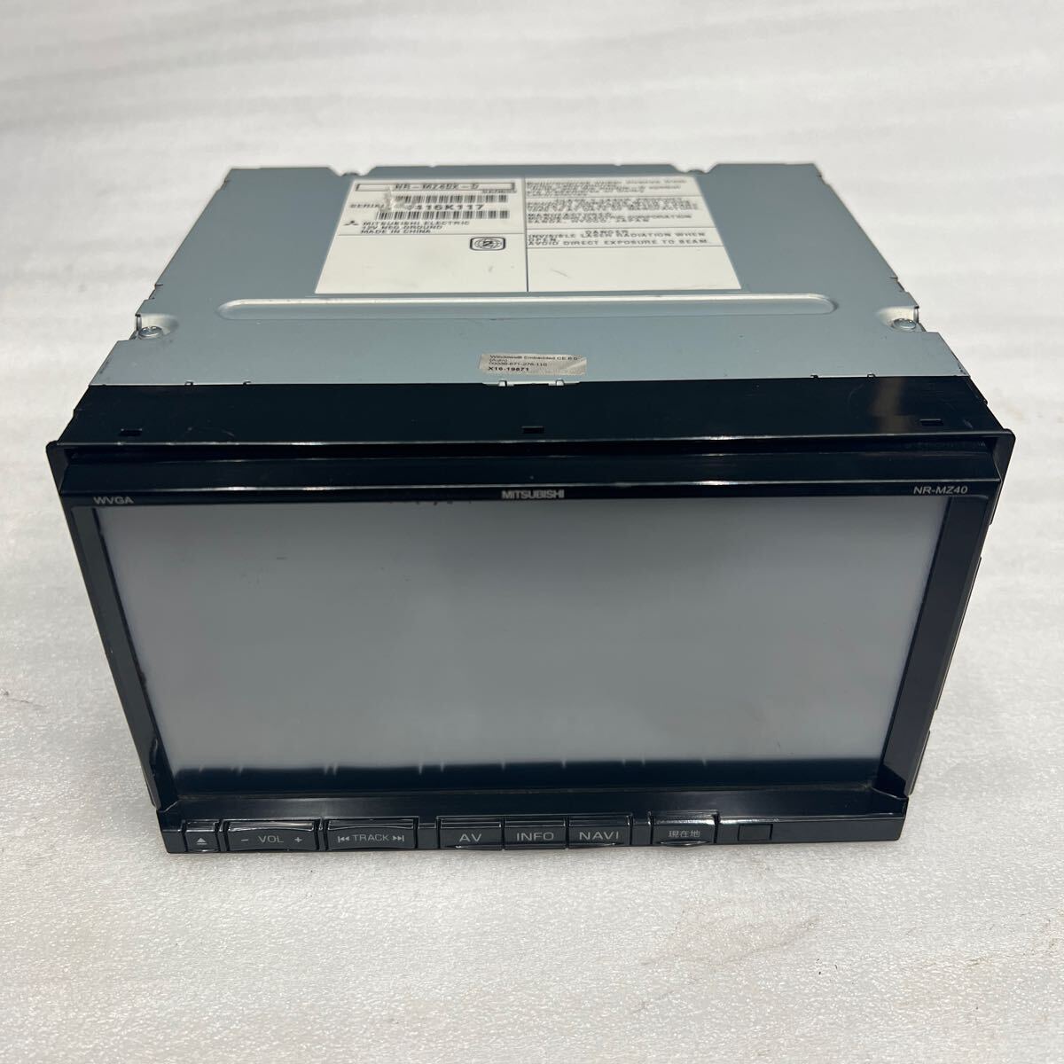 中古ジャンク MITSUBISHI NR-MZ40-D WVGA 三菱拍卖