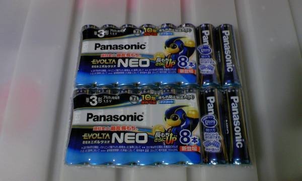 ☆激安 必需品 新品未開封 パナソニック(Panasonic) EVOLTA エボルタ乾電池 単3形 8本×2 16本☆拍卖