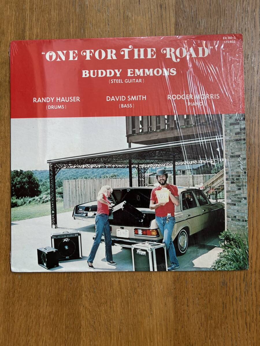 BUDDY EMMONS バディエモンズ スティールギターJAZZ ONE FOR THE ROAD ジャケット帯盤程度良好 1982年盤 EQ782-1拍卖