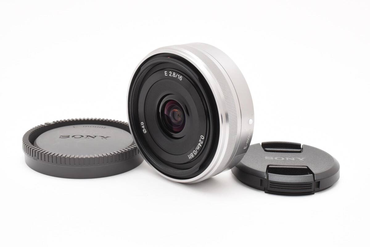 ★極上品★ ソニー SONY E 16mm F2.8 SEL16F28 前後キャップ付属 #1925A55拍卖