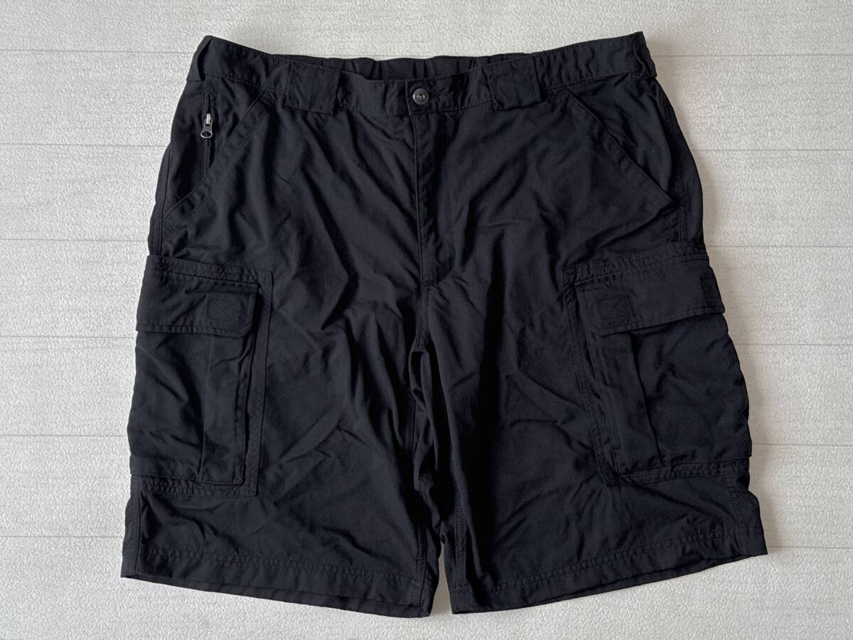 DULUTH TRADING CO USA直輸入 古着 カーゴ ナイロン ショートパンツ メンズ XL ブラック ボトムス 中古 拍卖