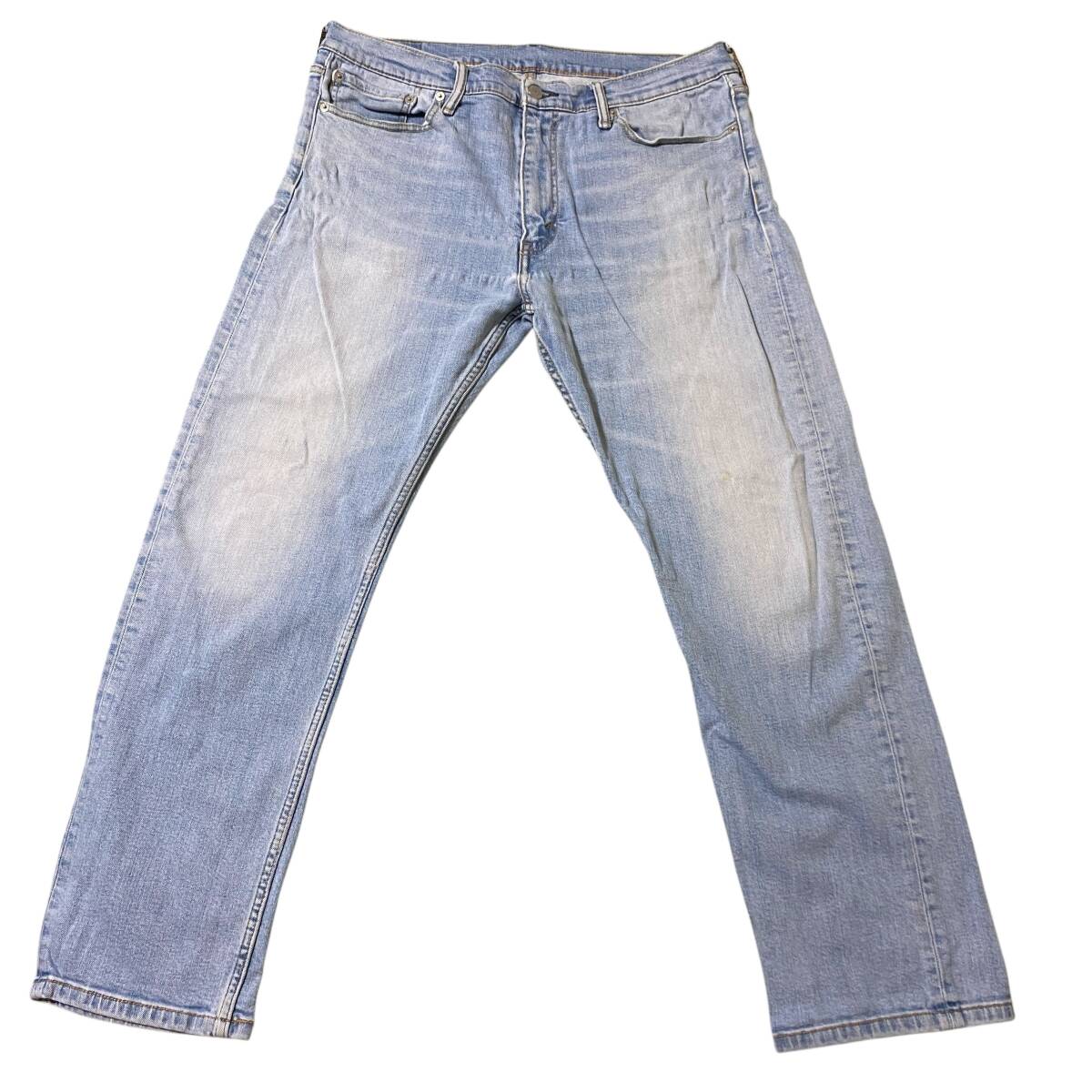 アメリカ古着 Levi's リーバイス 513 デニムパンツ ジーンズ ライトブルー 【T94】拍卖