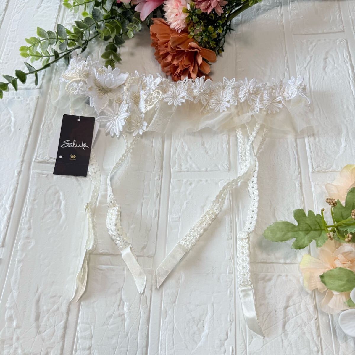 【新品】wacoal サルート 27グループ ガーターベルト Mサイズ IV ワコール salute 若草物語拍卖