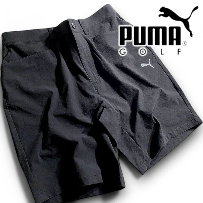PUMA プーマ ゴルフ 定価1.2万 coolCELL 接触冷感 4WAYストレッチ ショートパンツ ショーツ ゴルフウェア 627659 L 01 ▲028▼50424w05拍卖