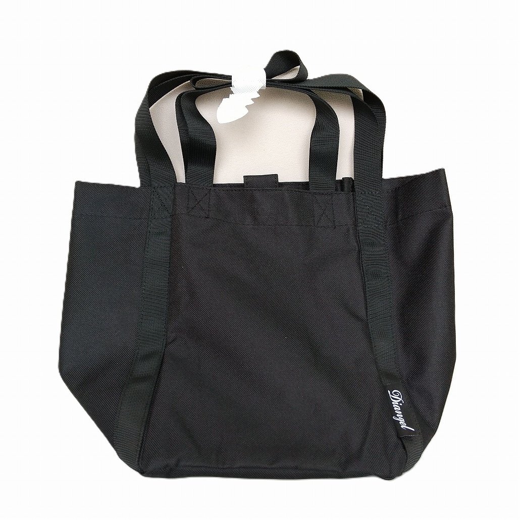 ダイアナ ディアンジェ キューブバッグ 黒 ブラック 内ポケットあり Diana トートバッグ 新品拍卖