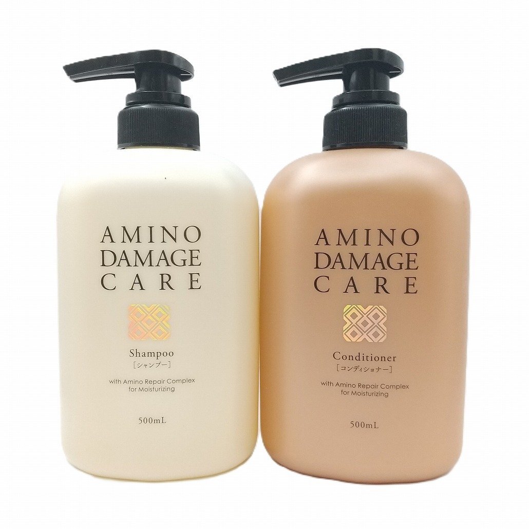 エフエムジー&ミッション アミノ ダメージケア シャンプー コンディショナー 500ml FMG 新品 エフ エム ジー拍卖