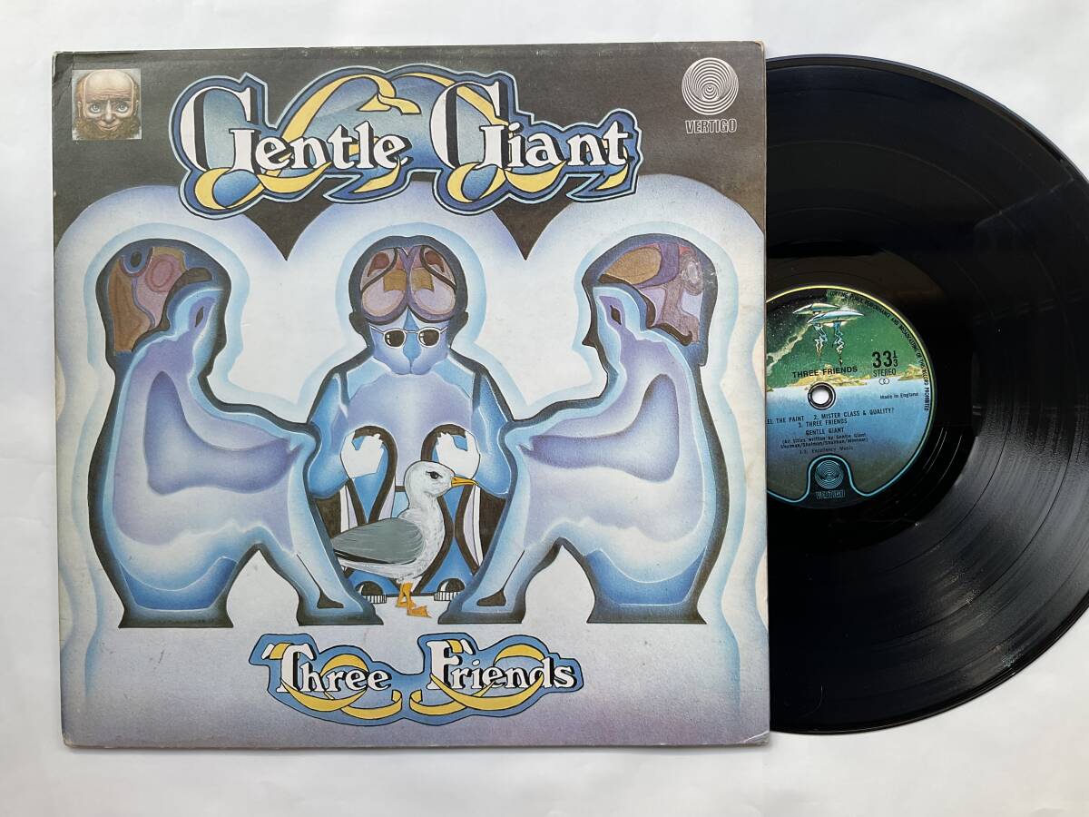L120●LPレコード Gentle Giant ジェントル・ジャイアント/ Three Friends スリーフレンズ 拍卖