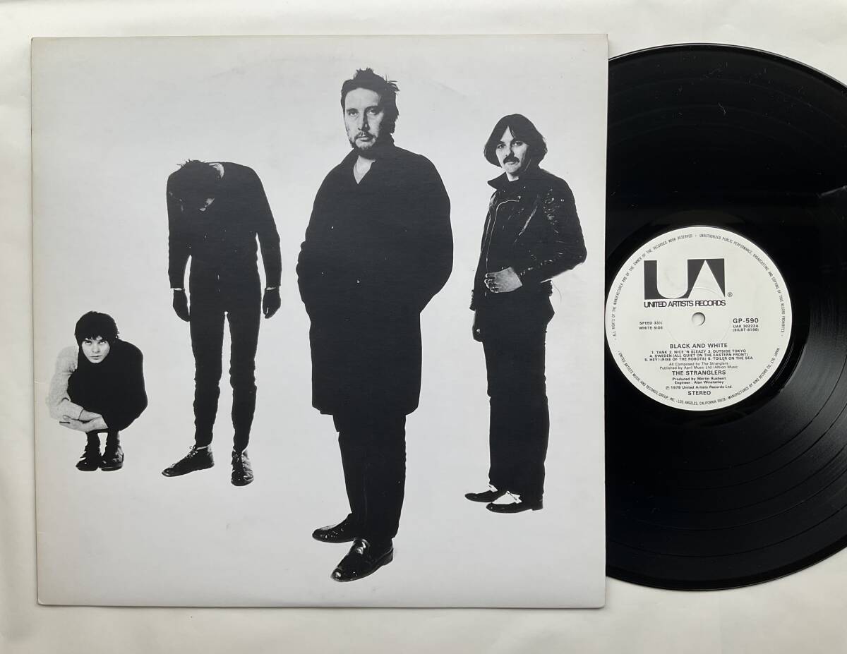 L102●LPレコード STRANGLERS / BLACK AND WHITE拍卖