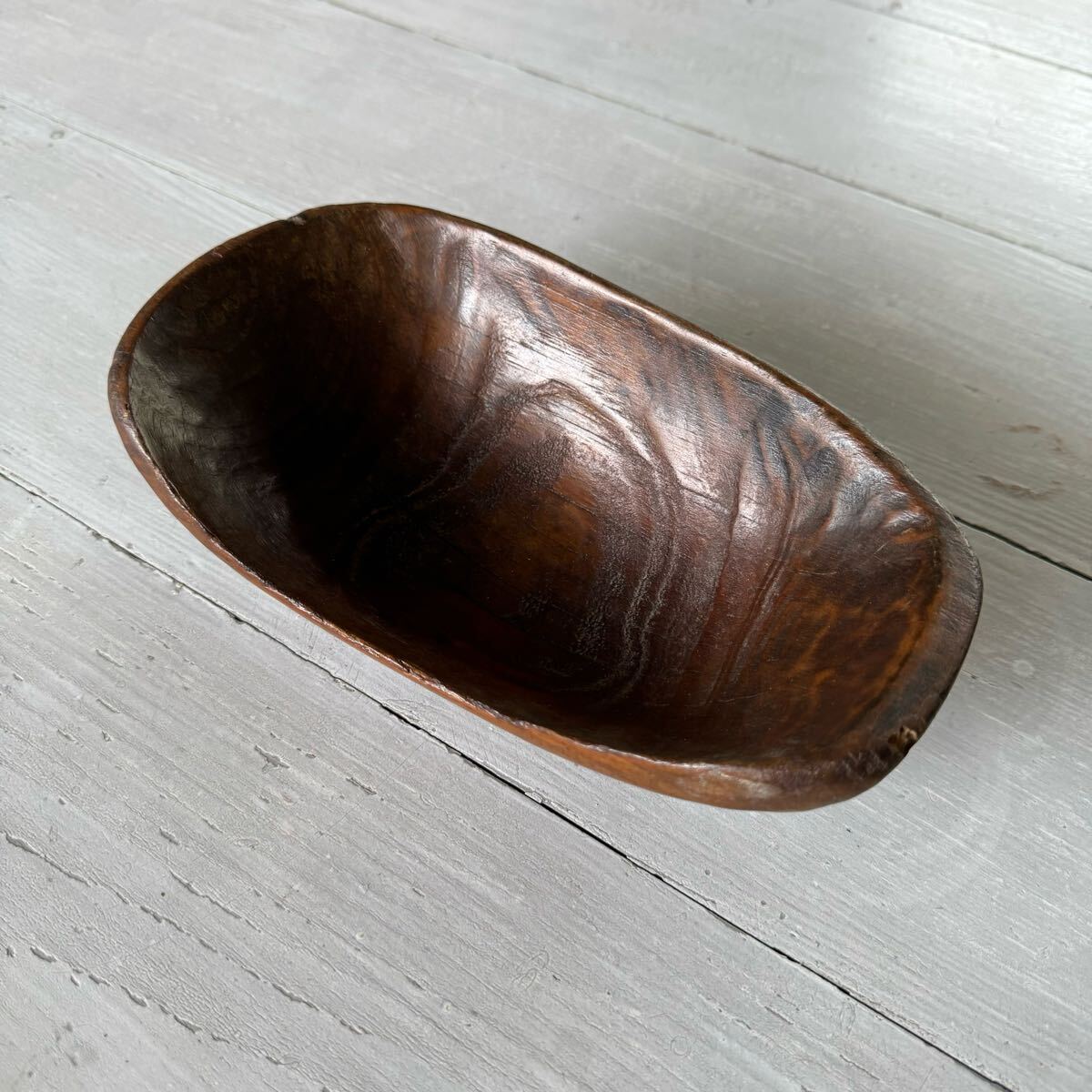李朝? 穀物掬い 木製トレイ 小皿 民藝 アンティーク ビンテージ 古道具 古物 骨董 古美術拍卖