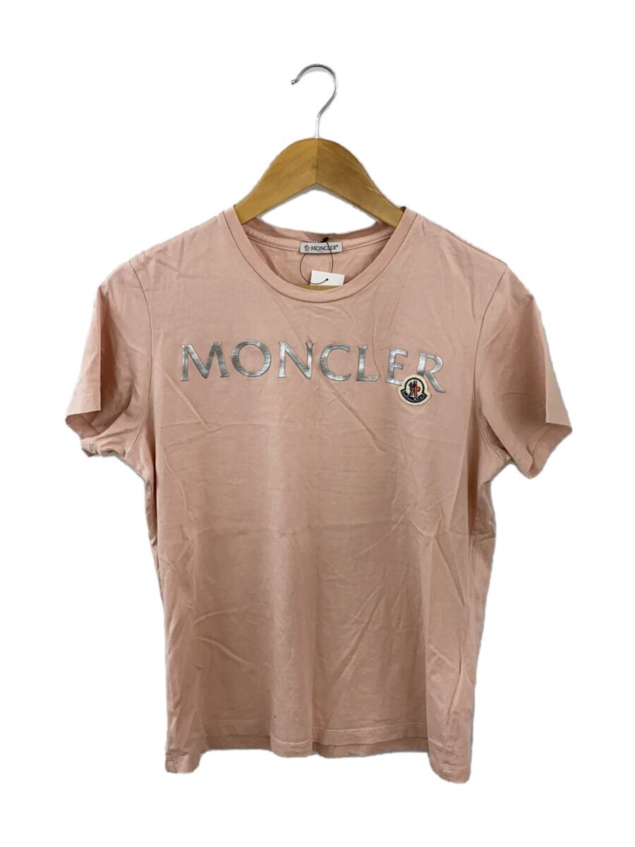 MONCLER◆Tシャツ/S/コットン/PNK/C-SCOM-21-911拍卖