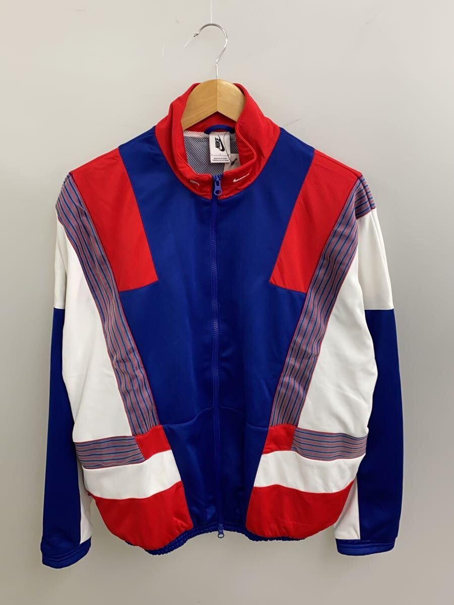 NIKE◆x CLOT Woven Track Suit/ジャージ/S/コットン/NVY/bq5431-455拍卖