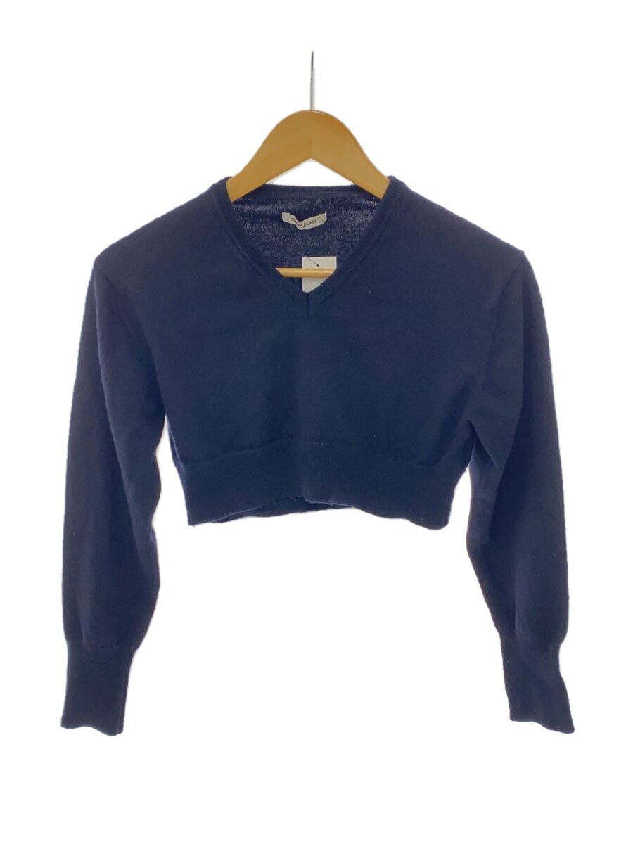 FUMIKA UCHIDA◆ニット・セーター(薄手)/36/ウール/BLK/FU-R-KT007拍卖