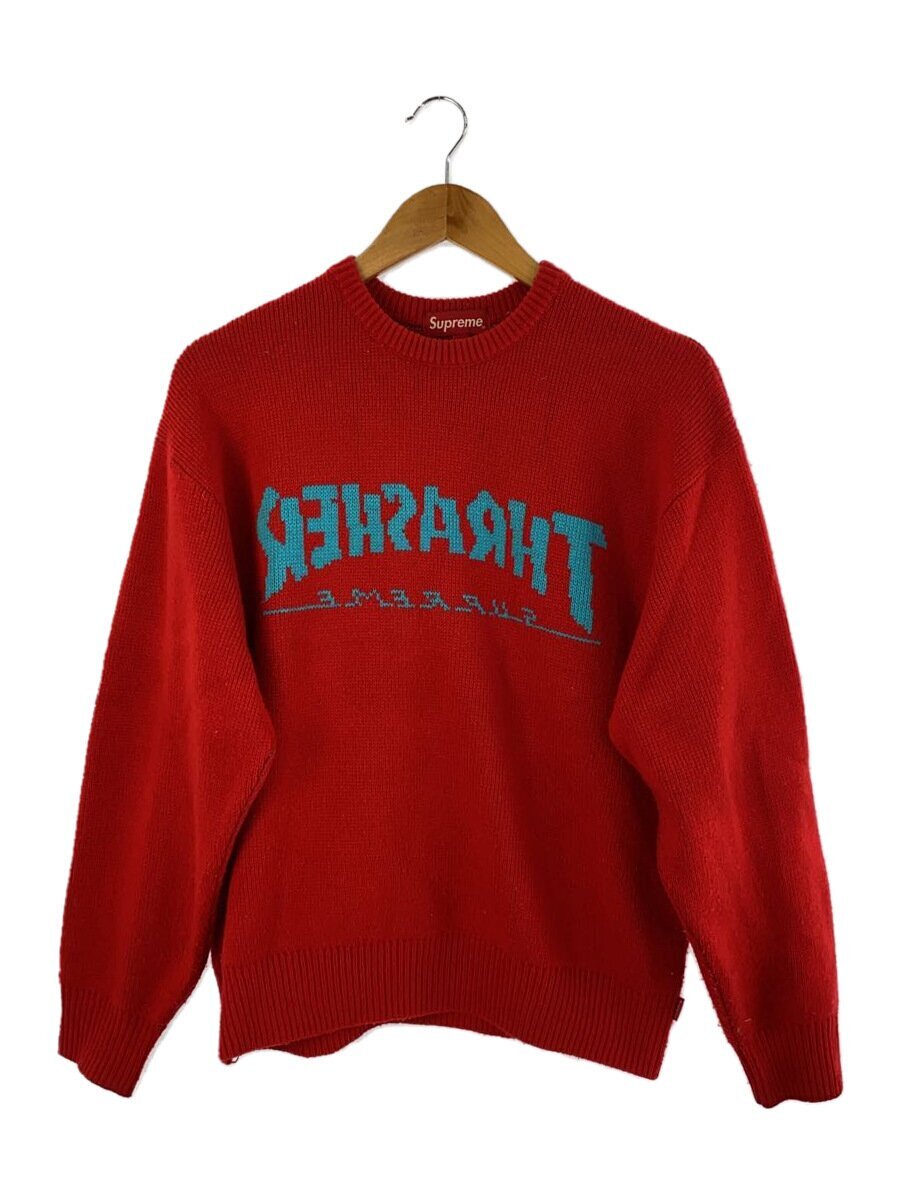 Supreme◆Thrasher Sweater/ニット・セーター(厚手)/S/アクリル拍卖