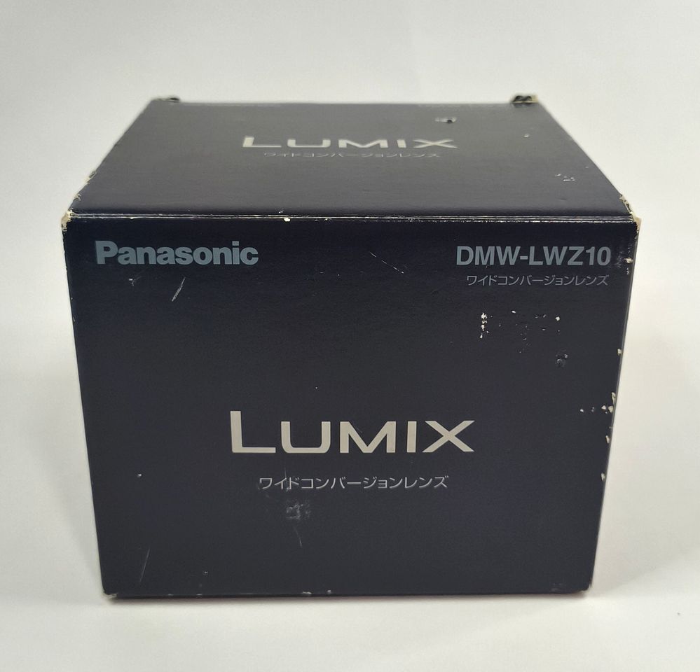【送料無料】パナソニック ワイドコンバージョンレンズ DMW-LWZ10(Panasonic WideConversion Lens)DMC-FZ10用拍卖