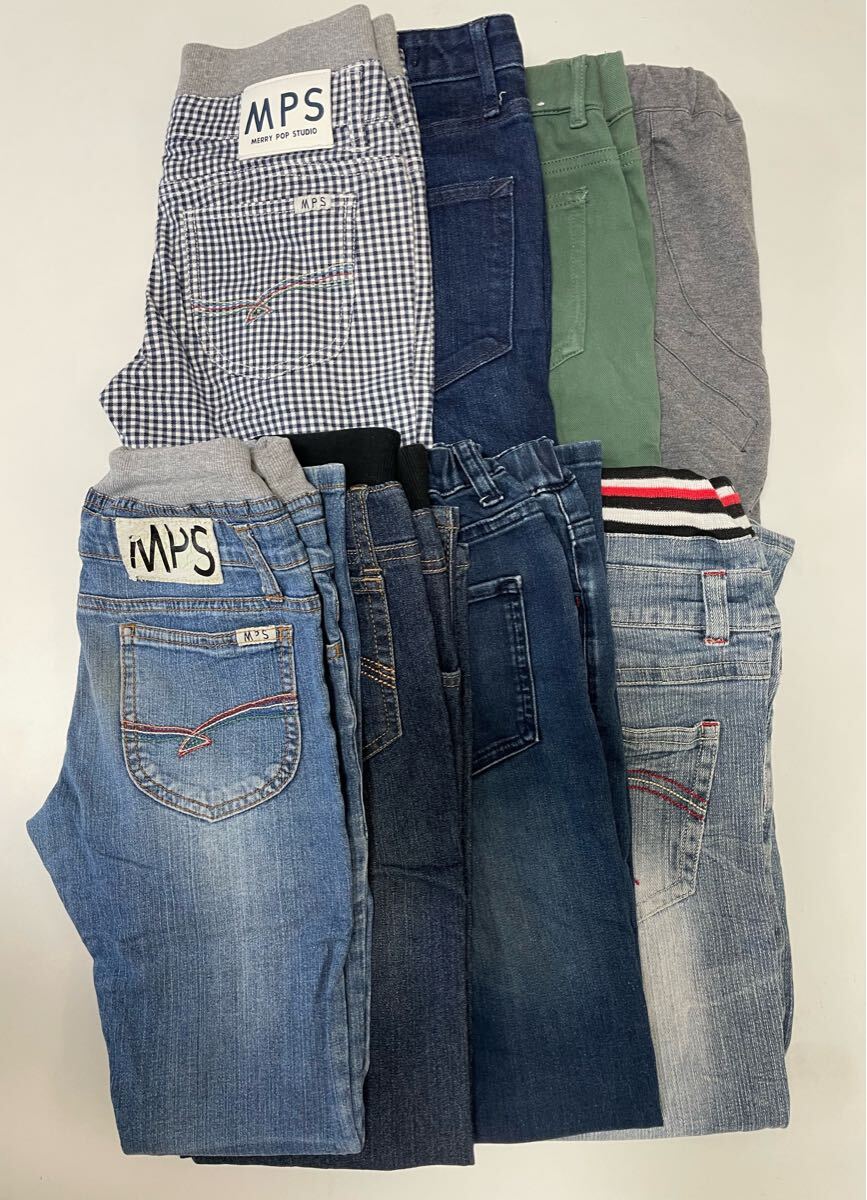 キッズ デニム パンツ ジーンズ ボトムス 140cm まとめて 拍卖