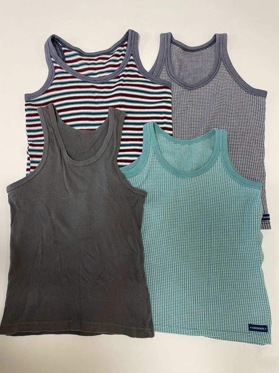 キッズ タンクトップ インナー 肌着 130cm拍卖