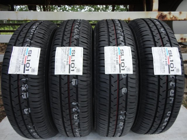 U★81 新品 SEIBERLING SL101 175/70R14 4本 2025年製 夏タイヤ 日本製 №02上 ◇拍卖