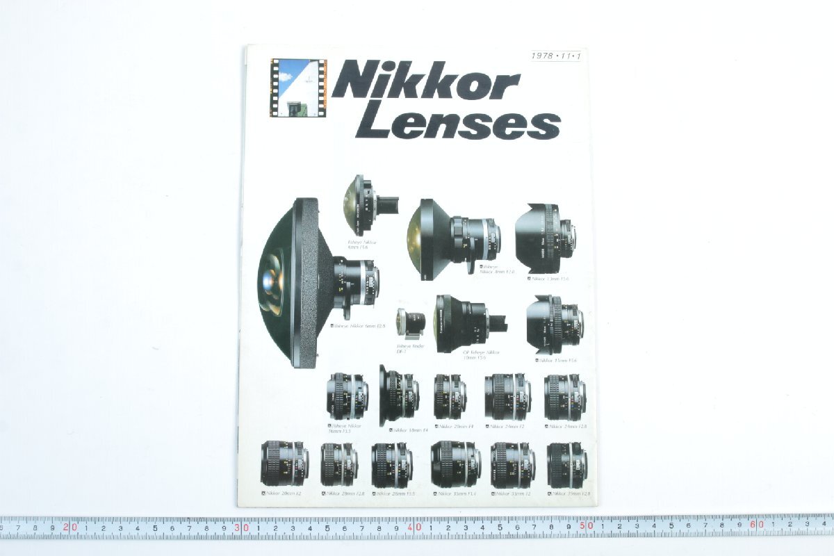 ※ Nikon ニコン カタログ Nikkor Lenses ニッコールレンズ 昭和53年11月1日 1978年 d1466拍卖