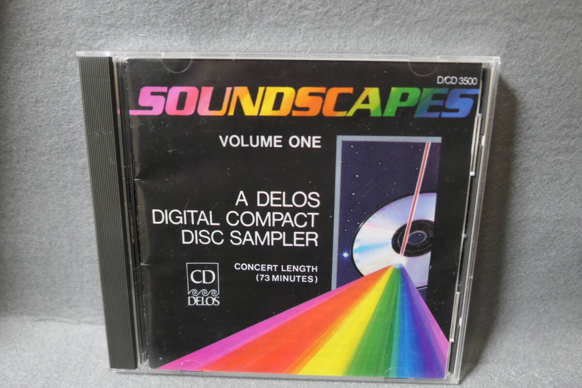 ●送料無料● 超優秀録音 - デロス CD / SOUNDSCAPES VOLUME ONE / DELOS DIGITAL COMPACT DISC SAMPLER / DCD 3500拍卖