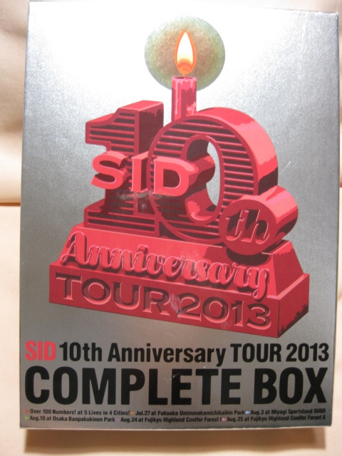 DVD SID 10th Anniversary TOUR 2013 COMPLETE BOX拍卖