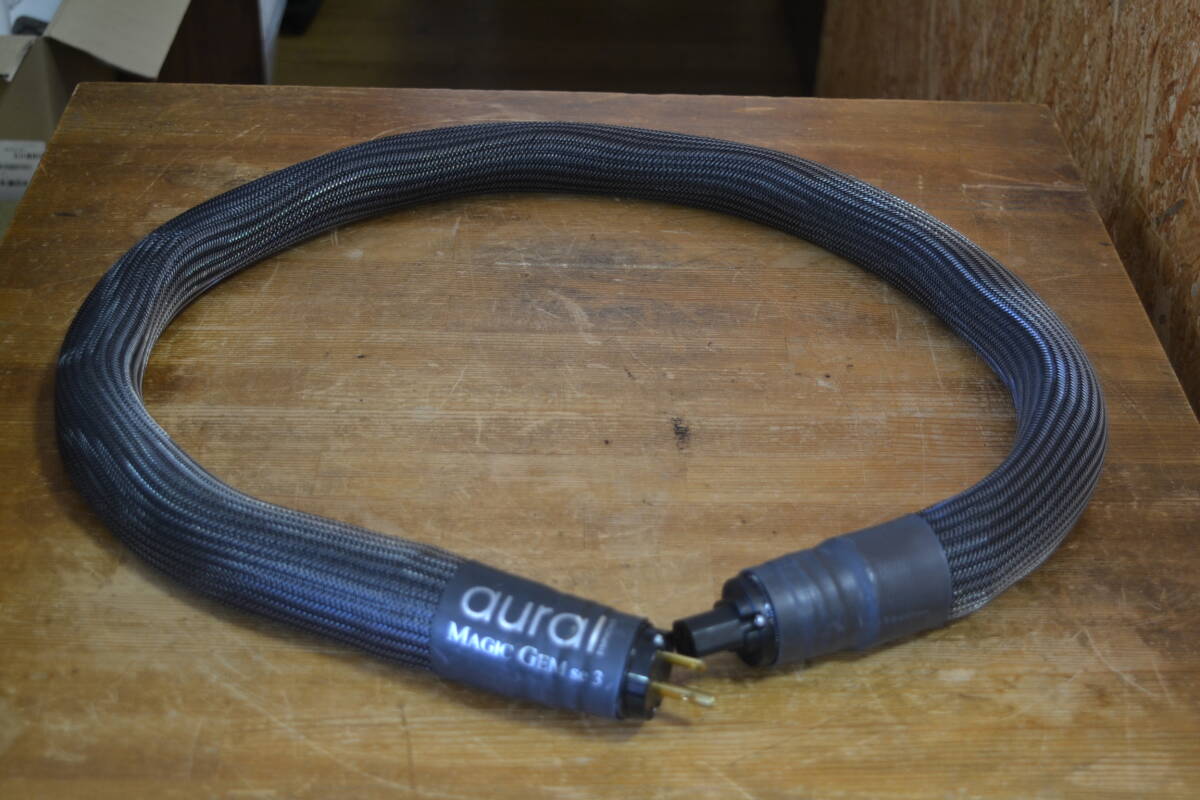 中古品 aural symphonics 電源ケーブル Magic Gem 1.23m se3拍卖
