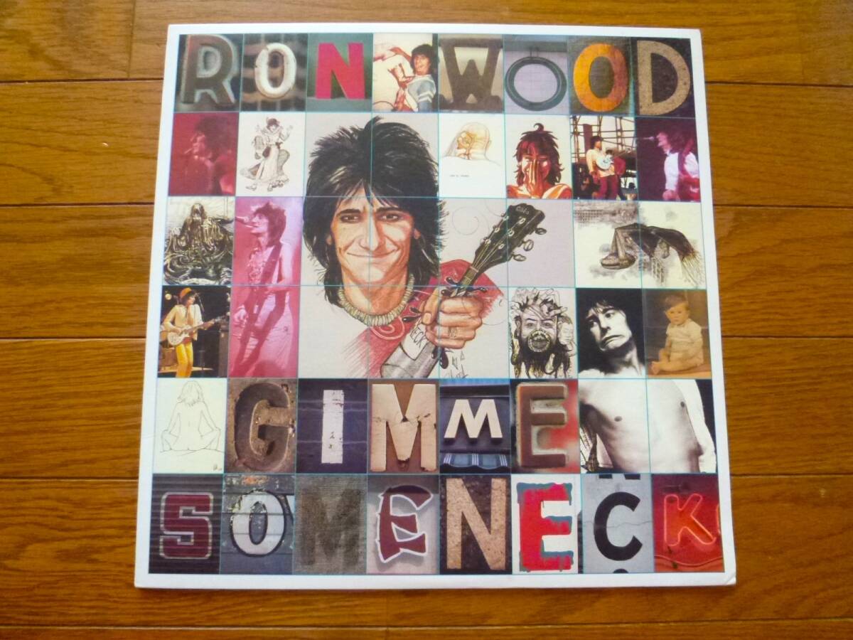 LP ロン・ウッド RONNIE WOOD / GIMME SOME NECK 対訳付き拍卖