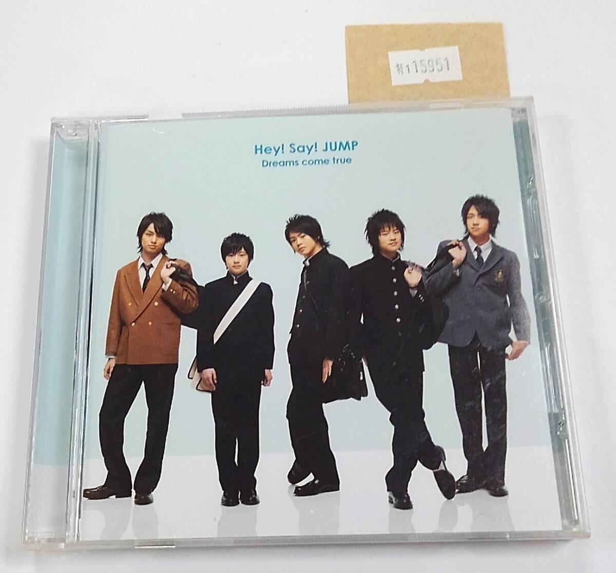 万1 15951 Hey! Say! JUMP / Dreams come true 【通常版CD】 ※ケース側面にヒビ拍卖