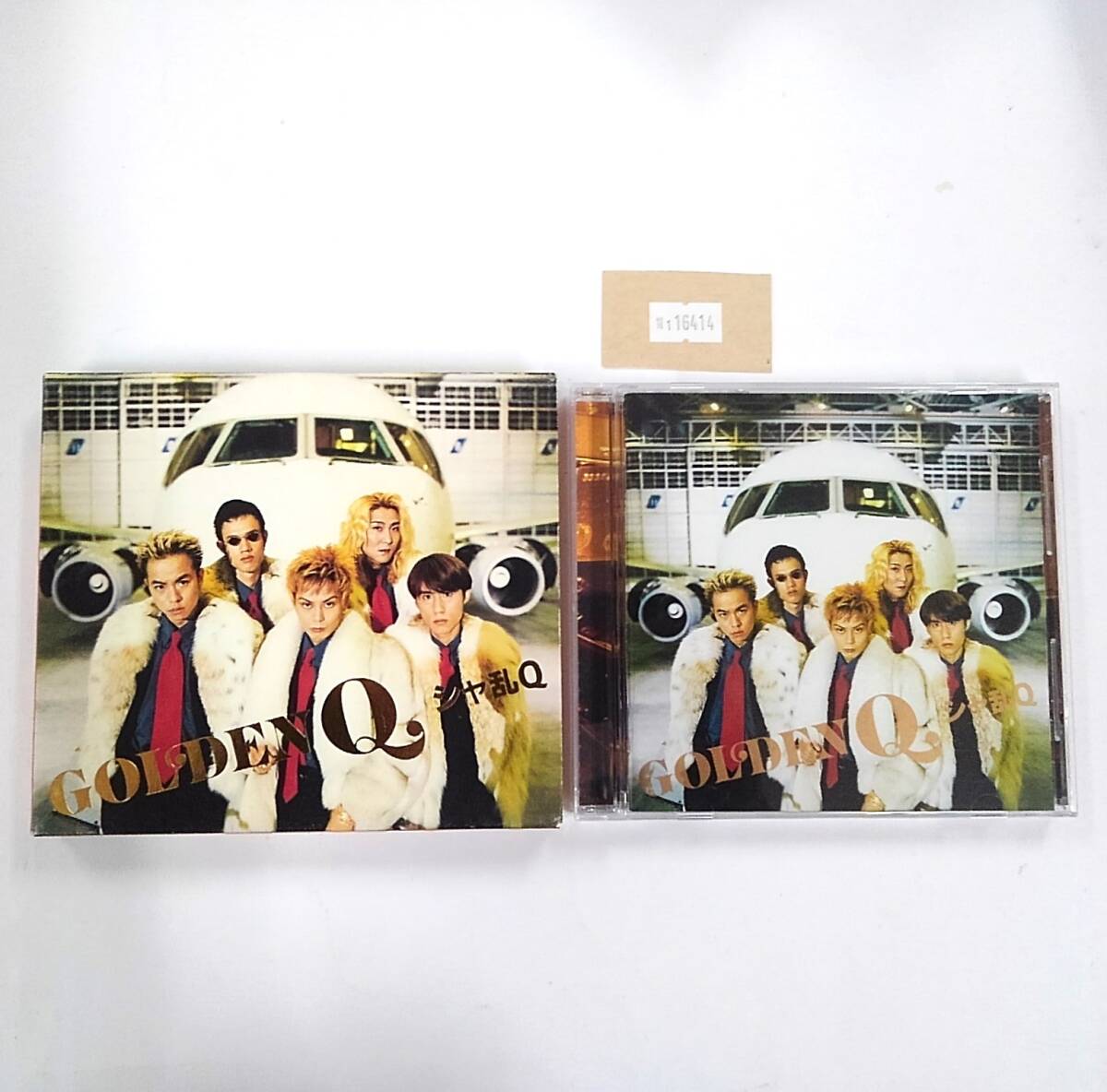 万1 16414 シャ乱Q / GOLDEN Q 【アルバムCD:BVCR-779】 三方背ケース フォトブックレット ※ケース背に割れ・ヒビ※フタ外れ拍卖