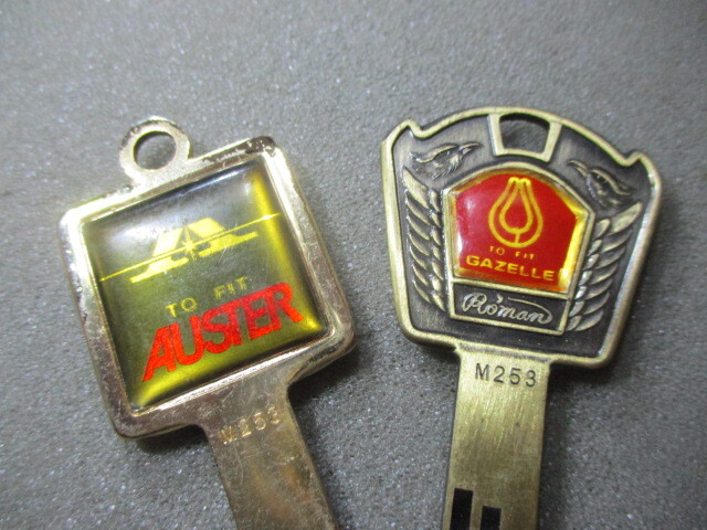 日産・ガゼール等・ブランクスペアキーM253 未使用 デッドストック S10 S110 シルビア 鍵 旧車拍卖