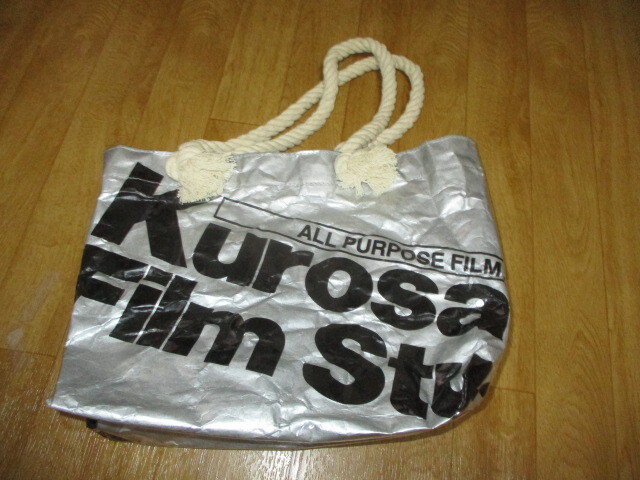 Kurosawa Film Studio 黒澤明 クロサワ フィルム スタジオ 映画 デカロゴ・手提げ・トートバッグ 未使用 デッドストック拍卖
