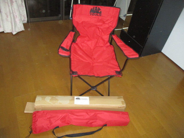 MAC TOOLS・マックツール 限定 折りたたみ チェア・椅子 未使用 デッドストック キャンピング・アウトドア・BBQ拍卖