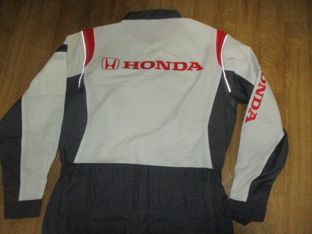 ホンダ・CARSカーズ メンテナンスメカニック作業ツナギ 美中古 サイズLL 夏拍卖