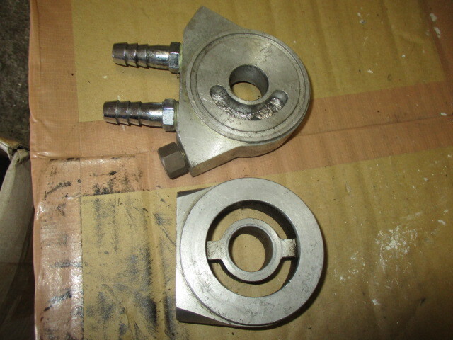 オイルクラー取り出し用・オイルブロック・2個 ラムコ・LAMCO等 美中古 旧車・ハコスカ・ケンメリ・S30Z拍卖