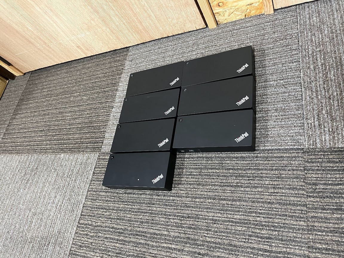 ●Lenovo ThinkPad USB-C Dock DK1633 (TYPE 40A9) 7個セット ケーブル無し拍卖