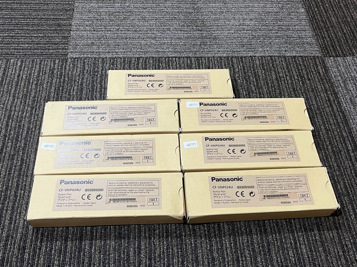 ●Panasonic CF-QV/XZシリーズ用アクティブペン CF-VNP024U 7個セット拍卖