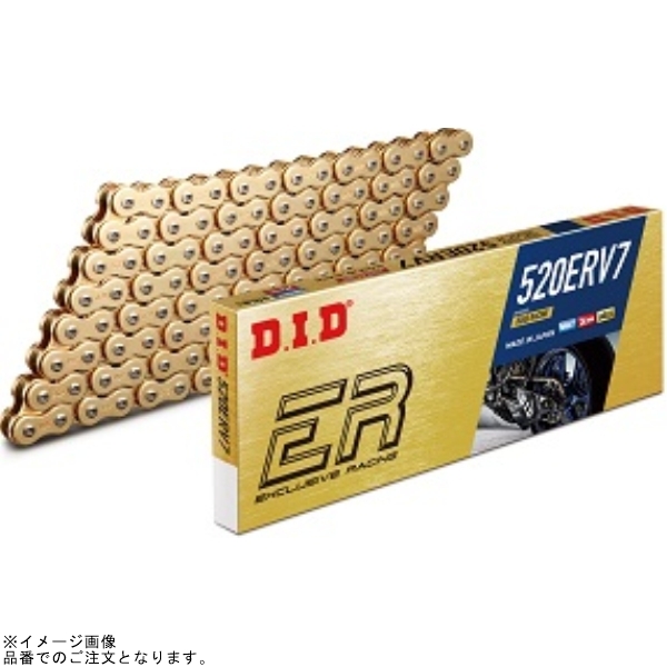 DID 520ERV7 154L ゴールド/カシメ(ZB)拍卖